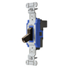 Switches and Lighting Controls, Industrial/Commercial Grade, SNAPConnect Series, Toggle Switches, Single Pole, 15A 120/277V AC, Brown Toggle, North American