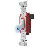 Switches and Lighting Controls, Industrial/Commercial Grade, SNAPConnect Series, Toggle Switches, Illuminated Single Pole, 20A 120/277V AC, White Toggle, North American