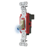 Switches and Lighting Controls, Industrial/Commercial Grade, SNAPConnect Series, Toggle Switches, Illuminated Three Way, 20A 120/277V AC, Ivory Toggle, North American