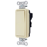 Switches and Lighting Controls, Industrial/Commercial Grade, SNAPConnect Series, Decorator Switches, Single Pole, 15A 120/277V AC, Light Almond, North American