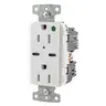 Image of USBB8200C5W RCPT HG DUP 15A 125V 5A 5V USB PORT C WH