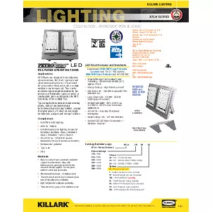 KFLH25033 - KFLH Series LED Floodlight, Hazardous Rated 250