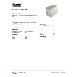Box, FRP, 15