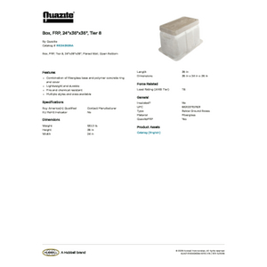 Box, FRP, 24