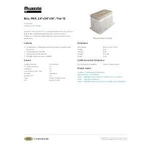 FAB BOXⅢ Box, FRP, 36