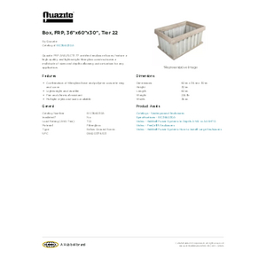 Box, FRP, 36