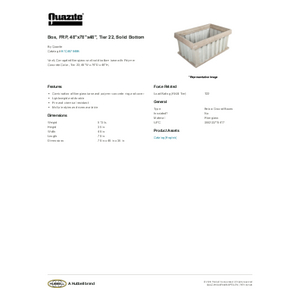 Box, FRP, 48