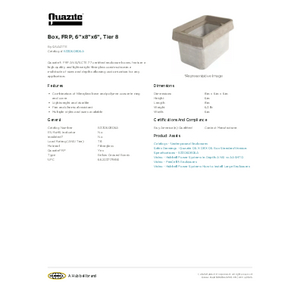Box, FRP, 6