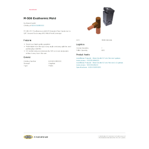 M-508 Exothermic Mold | 600405080000 | Burndy