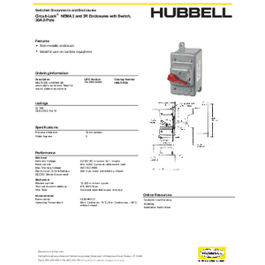 Industrial Grade, Toggle Switches, Motor Disconnects, Double Industrial Grade, Toggle Switches, Motor Disconnects, Double