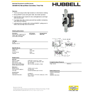Industrial Grade, Manual Motor Controllers, Motor
