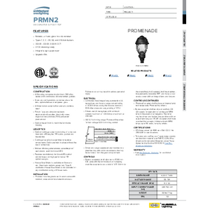 PRMN Spec Sheet