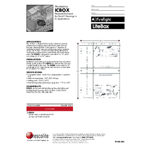 ICBOX Specification Sheet