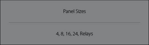 Panel Sizes and Relays Overlay Image