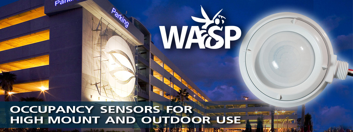Wasp Occupancy Sensor Line Brand Hubbell Control Solutions Occupancy Sensors For High Mount And Outdoor Use